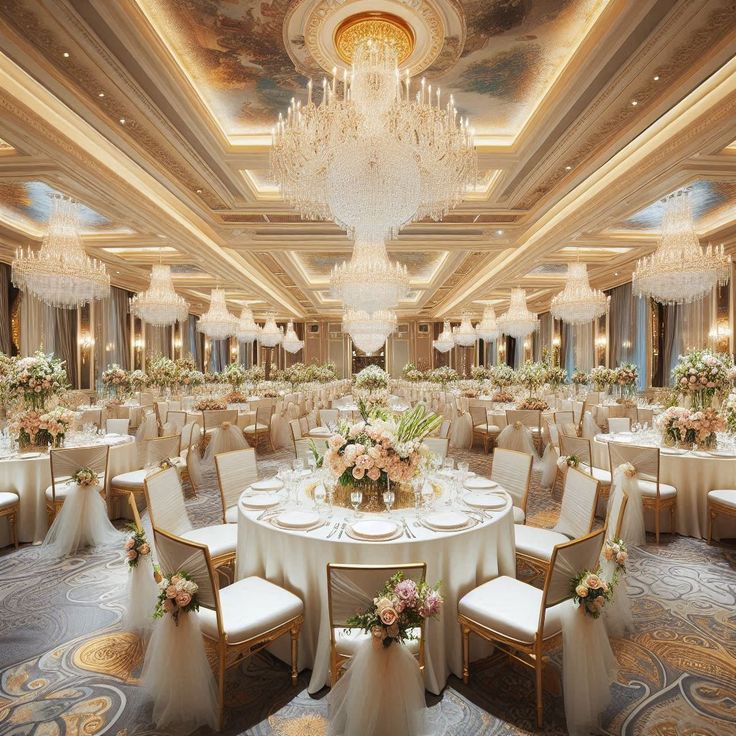 Intimate celebration decor